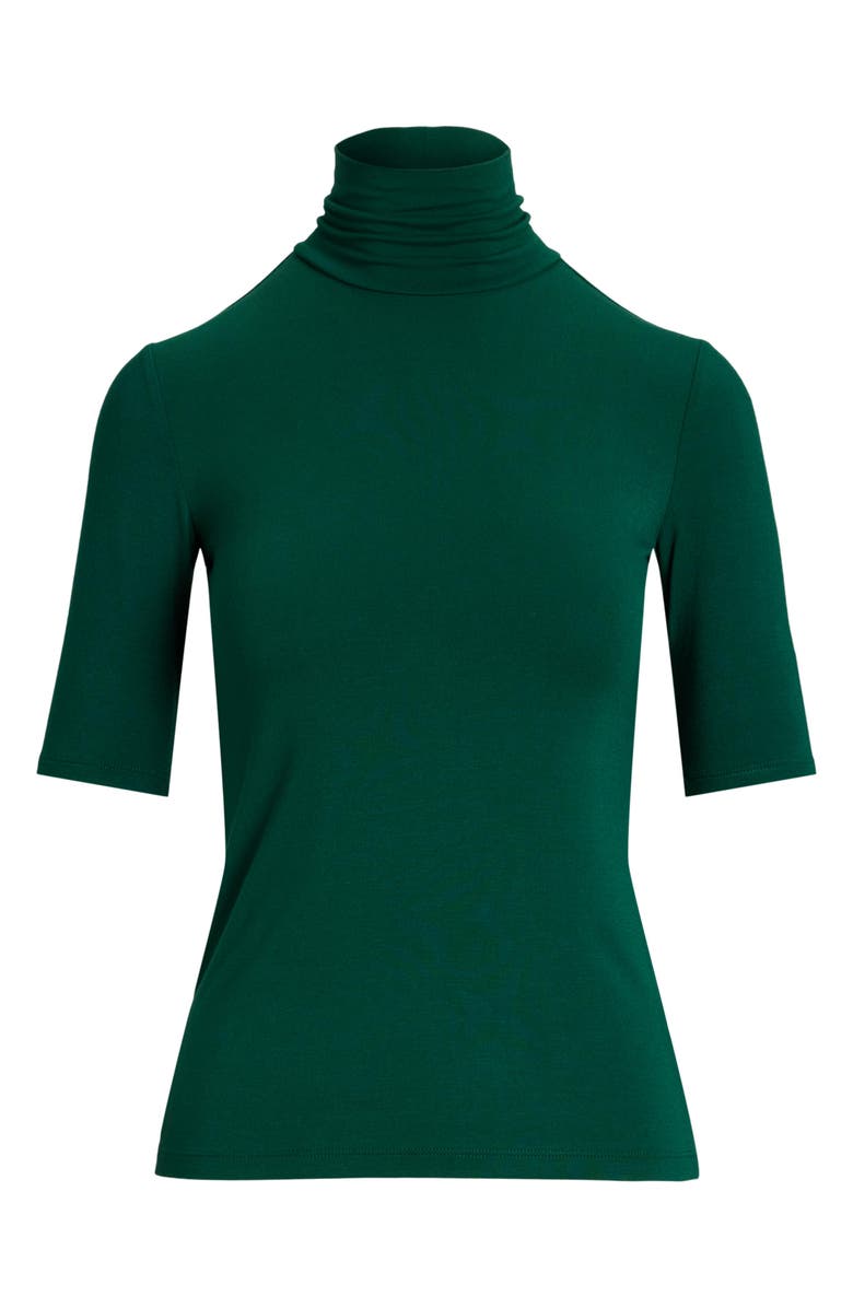 Lauren Ralph Lauren Jersey Turtleneck Top, Alternate, color, 