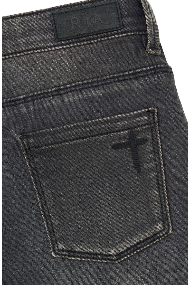 Kids' Benson Skinny Jeans, Alternate, color, MIDNIGHT ASH