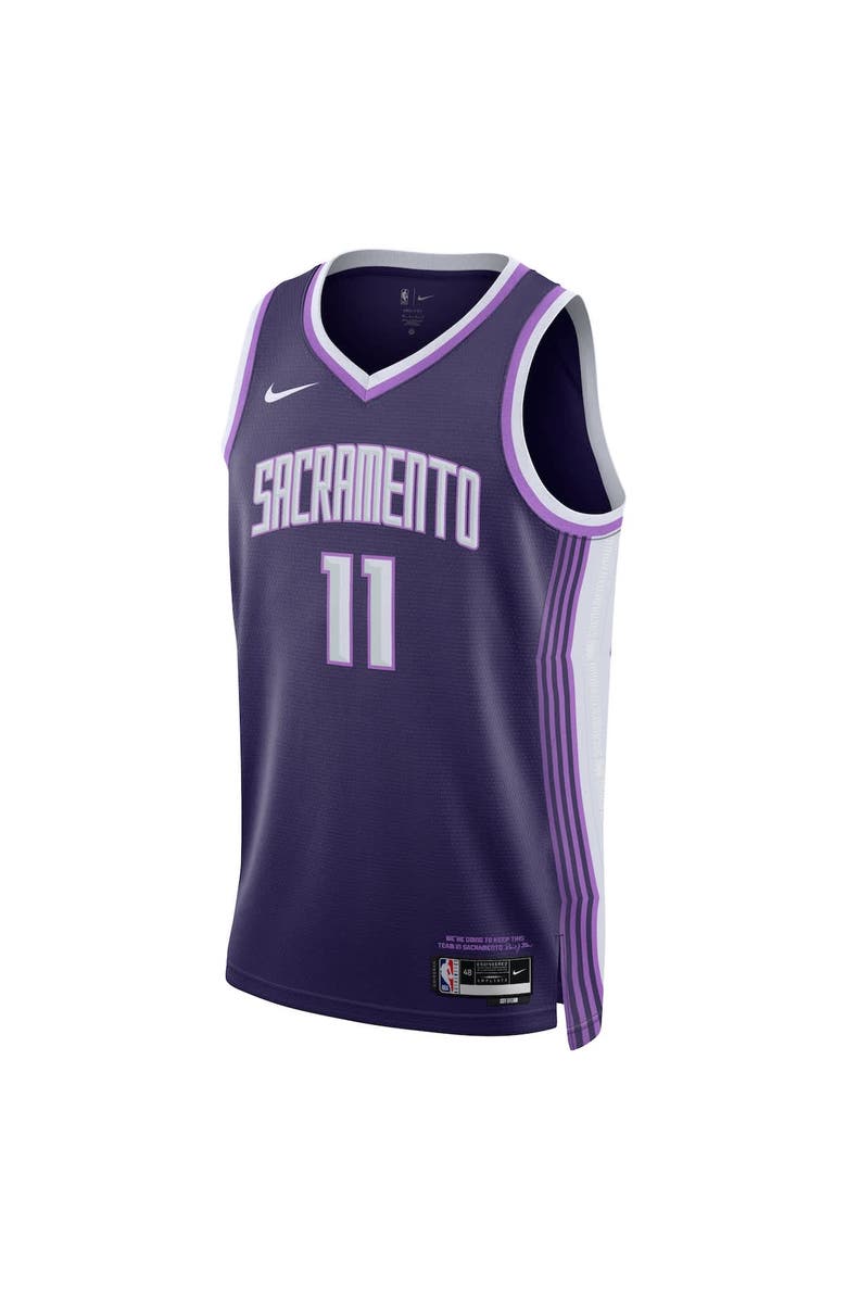 Nike Unisex Nike Domantas Sabonis Purple Sacramento Kings 2025/26 Swingman Jersey - City Edition, Alternate, color, Purple