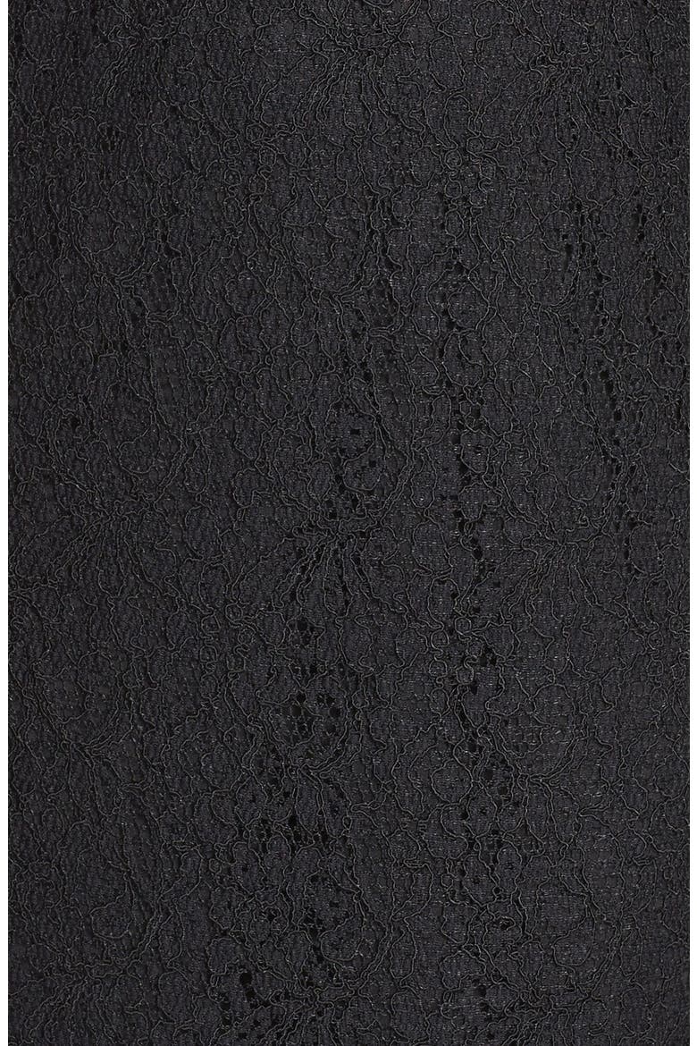 Wrap Lace Dress, Alternate, color, BLACK