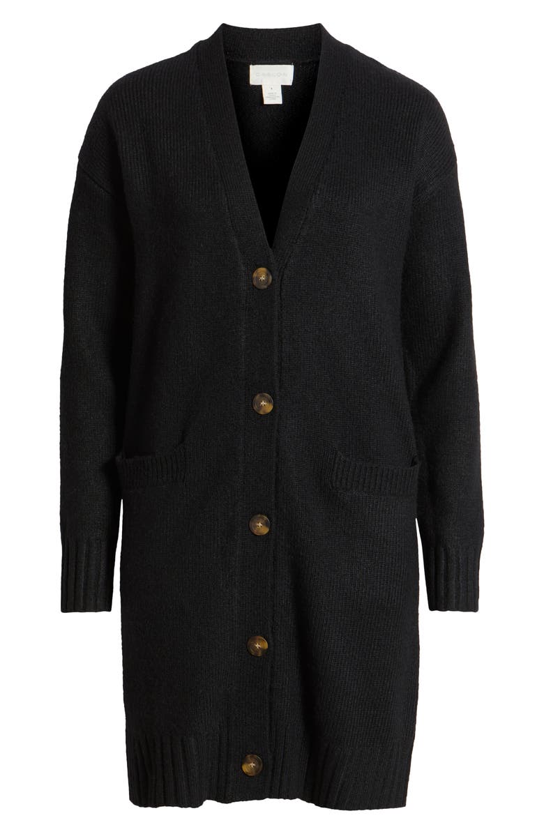 Caslon<sup>®</sup> Easy Long Cozy Cardigan, Alternate, color,