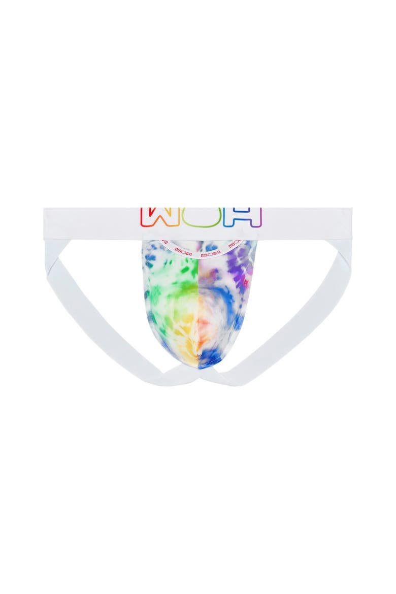 WOH Sexy Fun Rainbow Jockstrap, Main, color, Multi Color