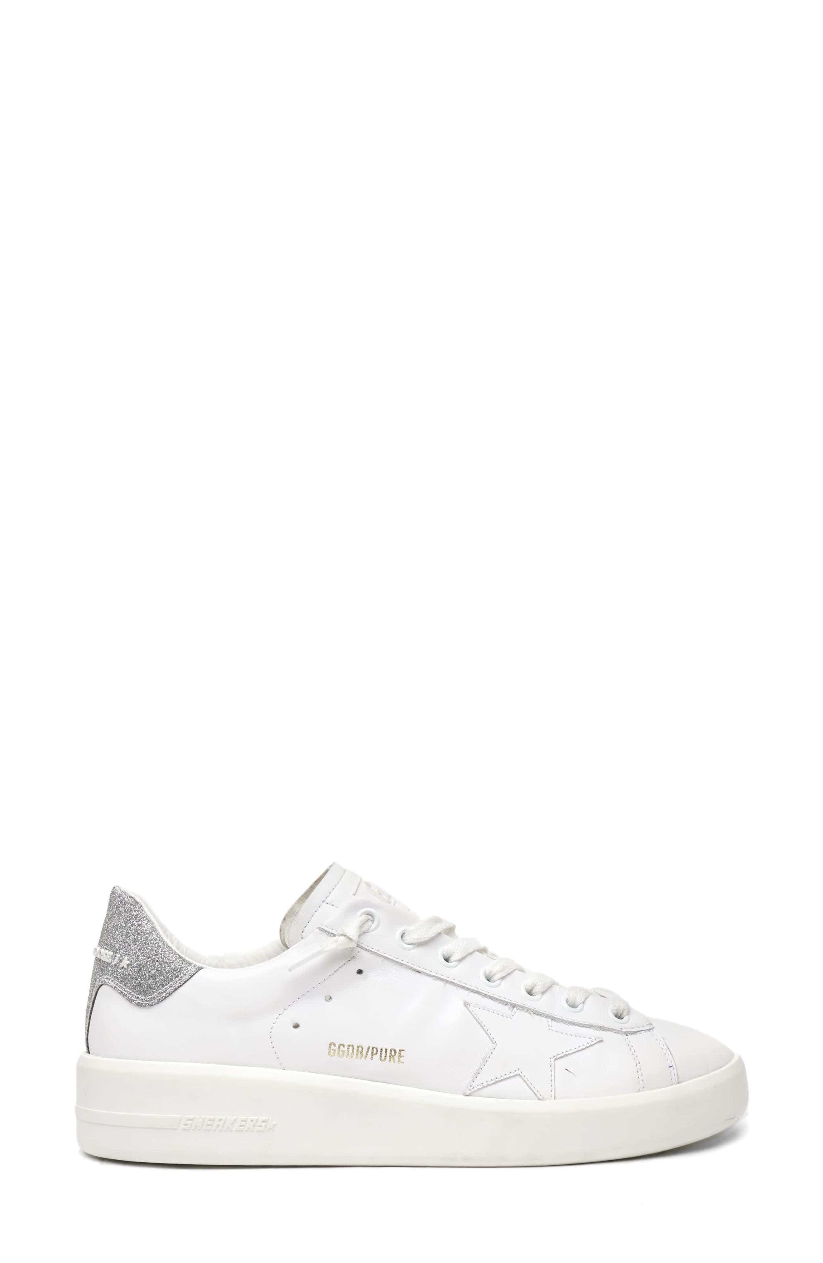 PURESTAR Low Top Sneaker, Main, color, WHITE/ SILVER