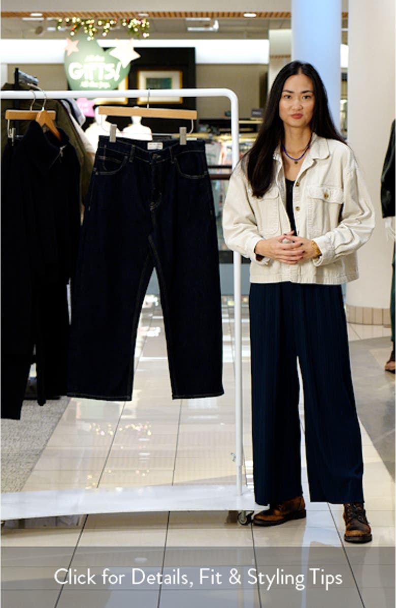 Deep Trance High Waist Crop Jeans, sales video thumbnail