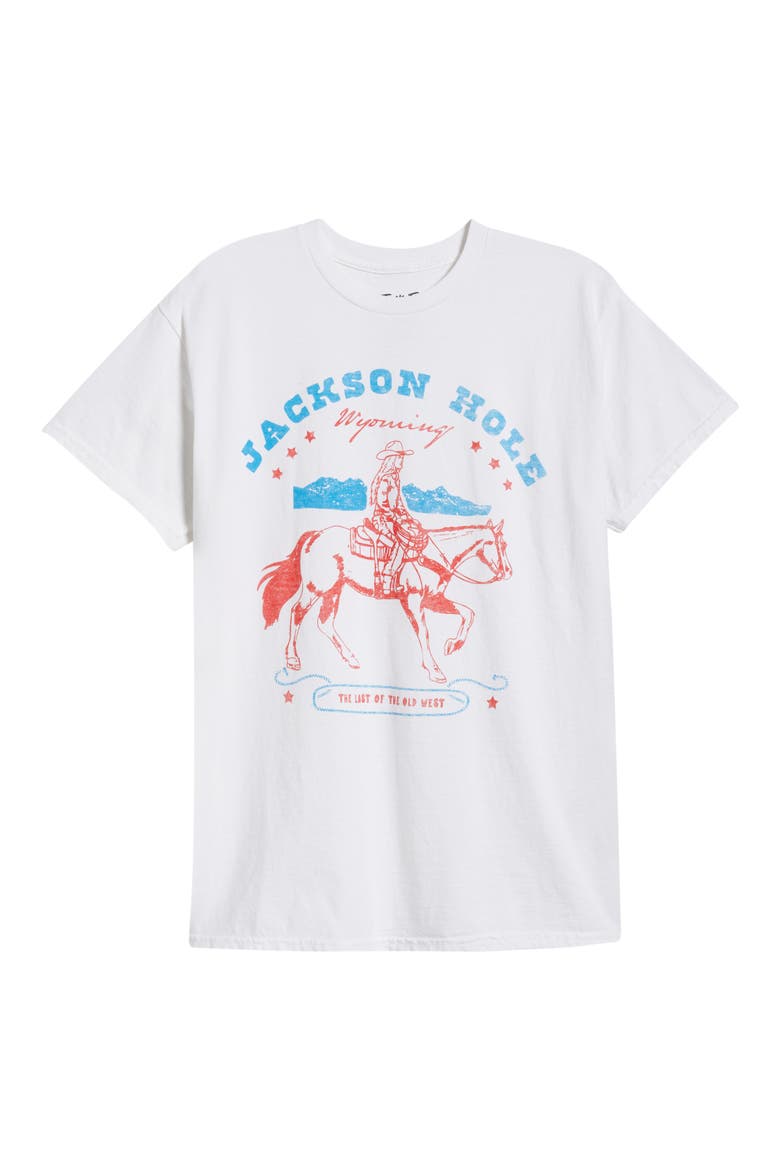Jackson Hole Wyoming Graphic Cotton T-Shirt, Alternate, color, WHITE