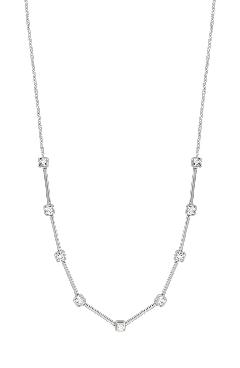 Bony Levy Aviva Diamond Station Necklace, Main, color,