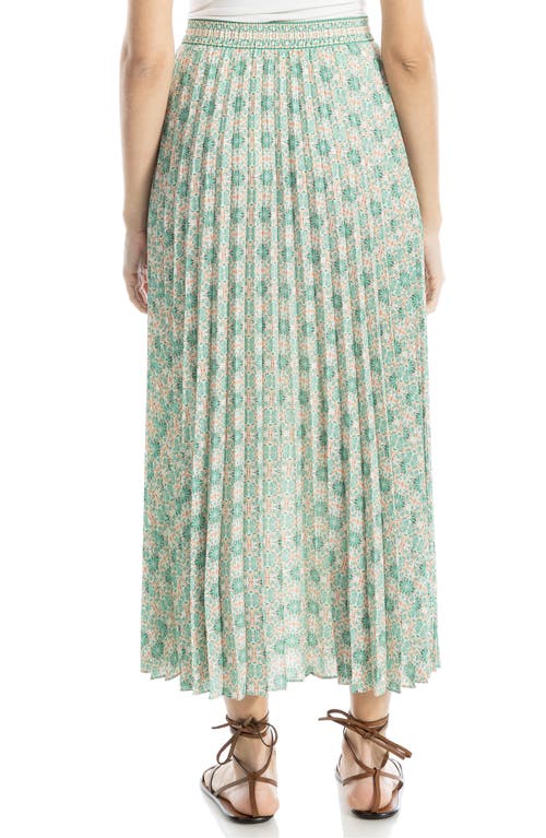 MAX STUDIO MAX STUDIO PLEATED MAXI SKIRT 
