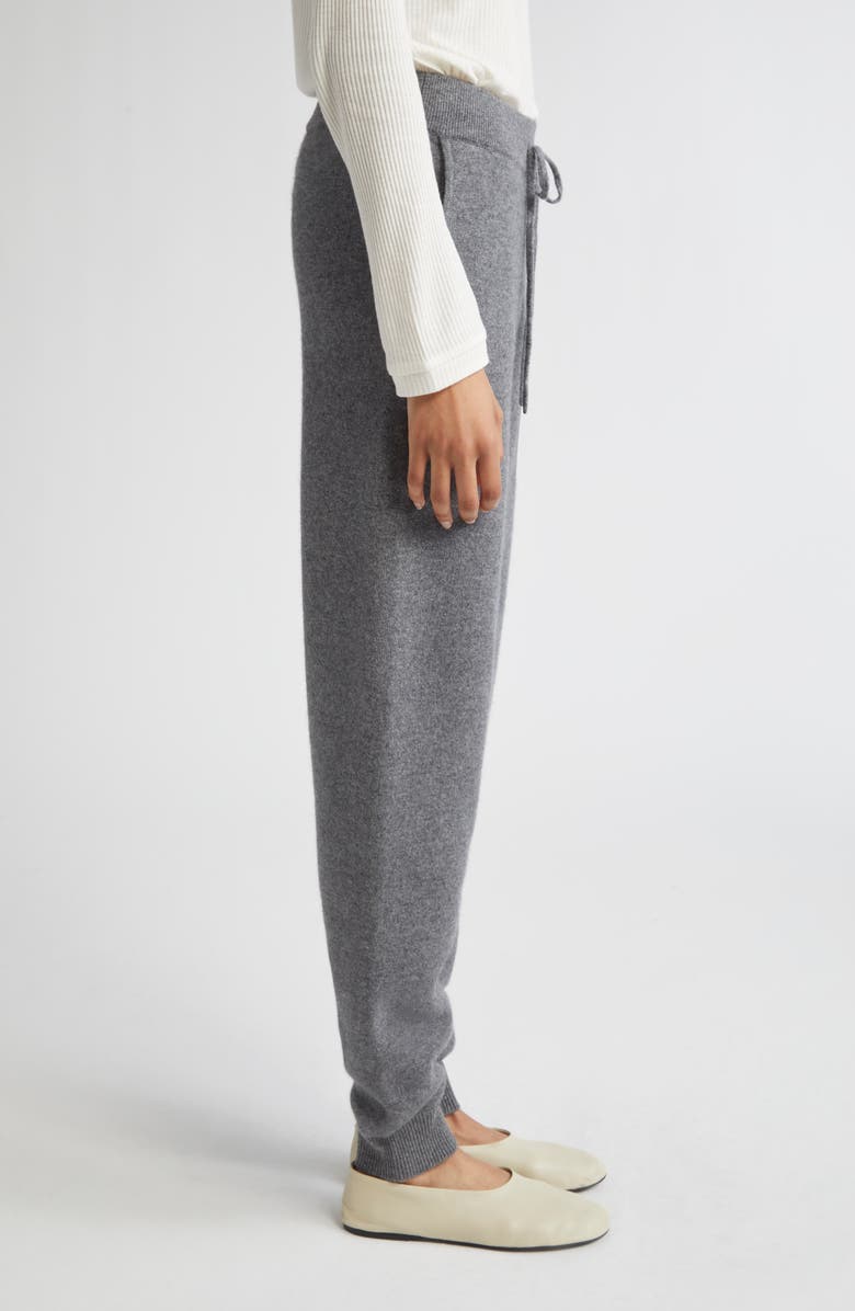 LOULOU DE SAISON Hespero Cashmere Joggers, Alternate, color, Anthracite Melange