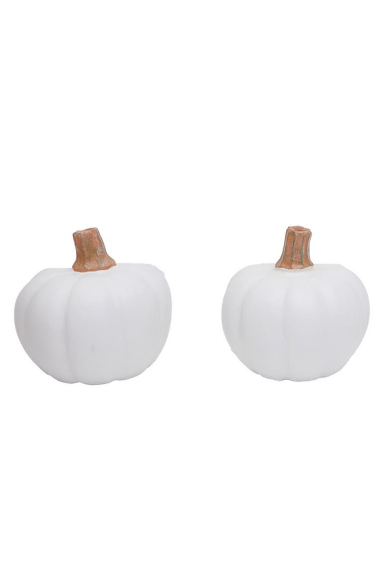 Pumpkin Extra Small - White Matte, Alternate, color, White