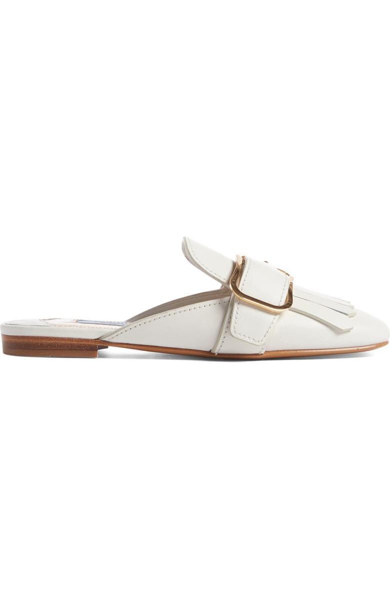 Prada Kiltie Loafer Mule, Alternate, color,