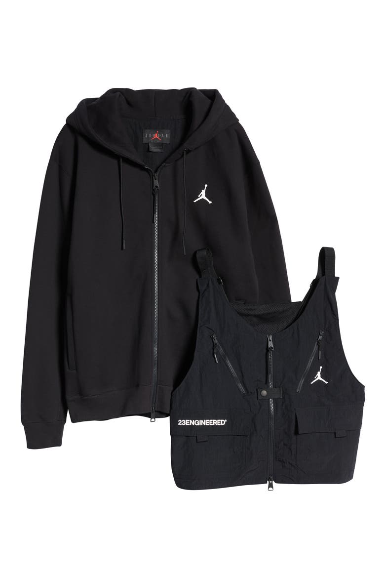 Jordan 23 Engineered Full-Zip Fleece Hoodie (Men) | Nordstrom