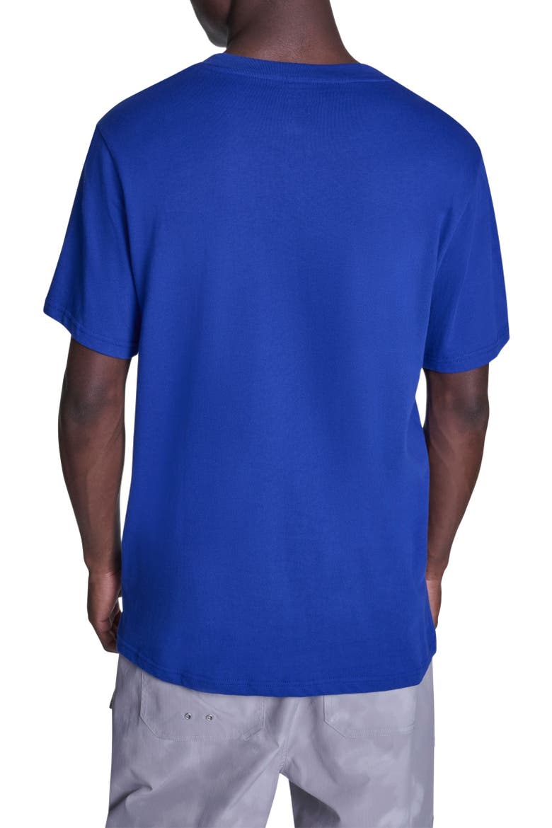 Outlines T-Shirt, Alternate, color, CONVERSE BLUE