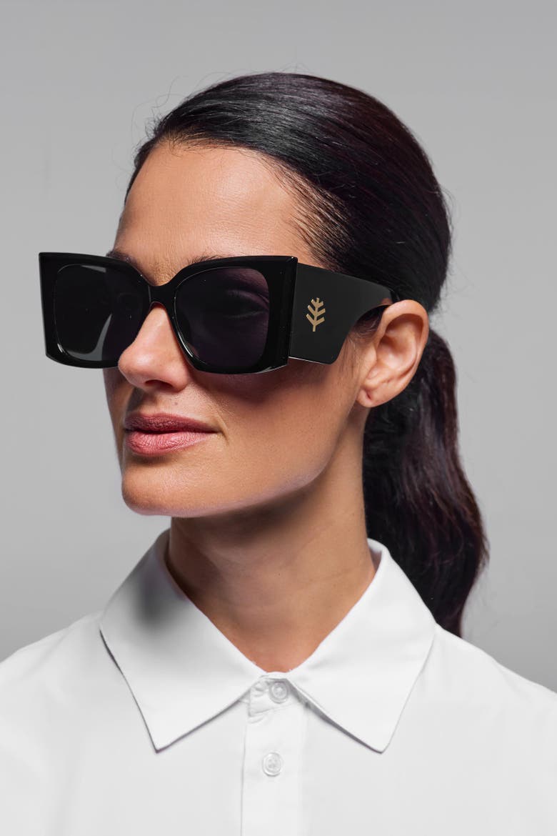 Women's Grandview Fashion Sunglasses, UPF 50+ Sun Protection, Alternate, color, Black