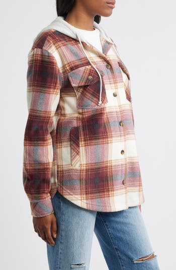Hooded Fleece Shacket