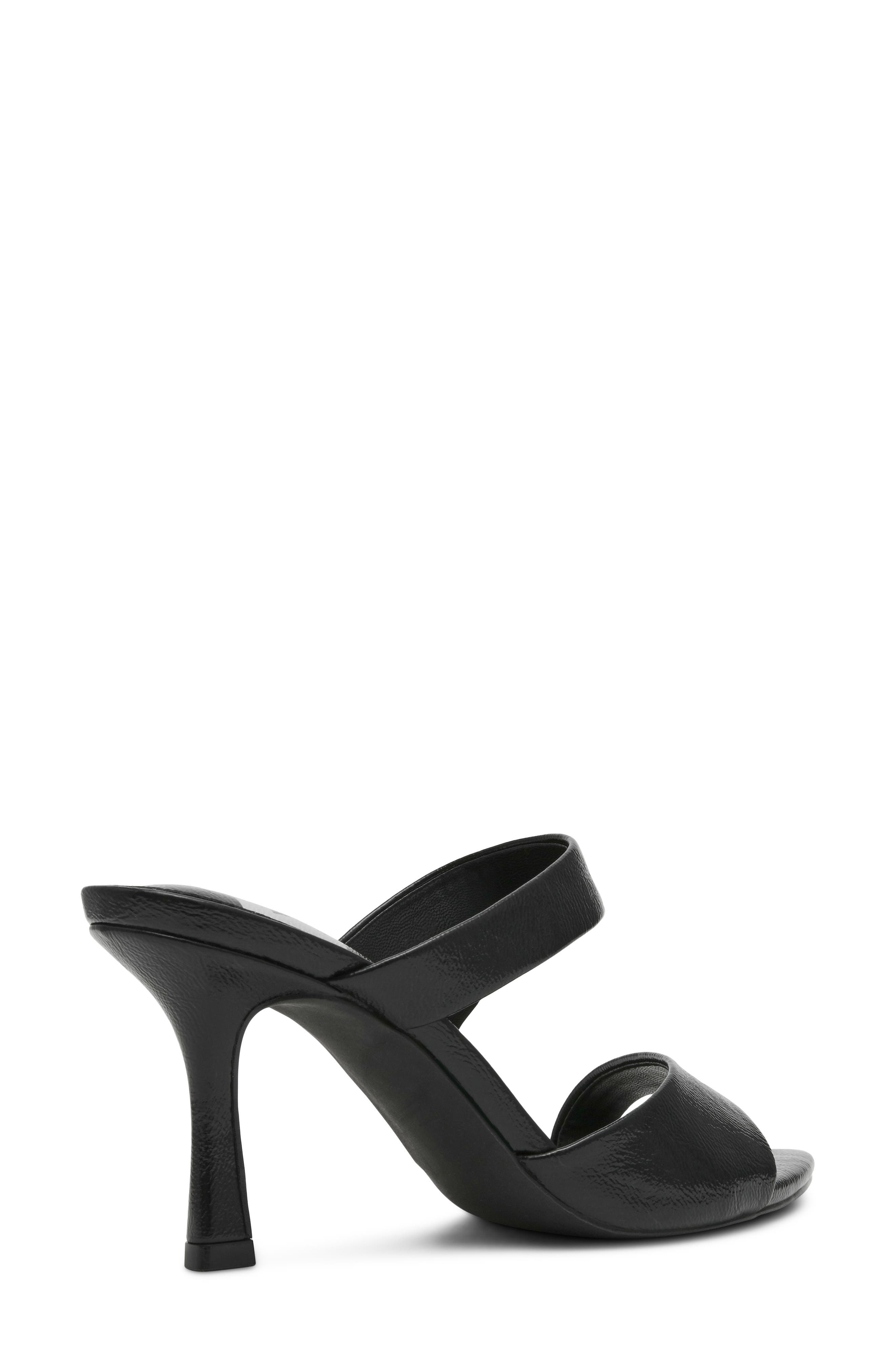 Safia Slide Sandal, Alternate, color, BLACK