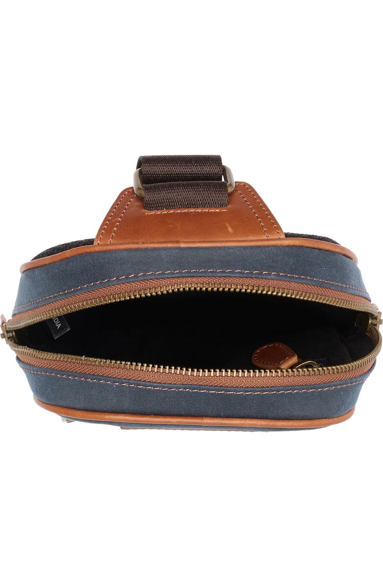 Johnston & Murphy Two-Tone Sling Bag, Alternate, color, Navy