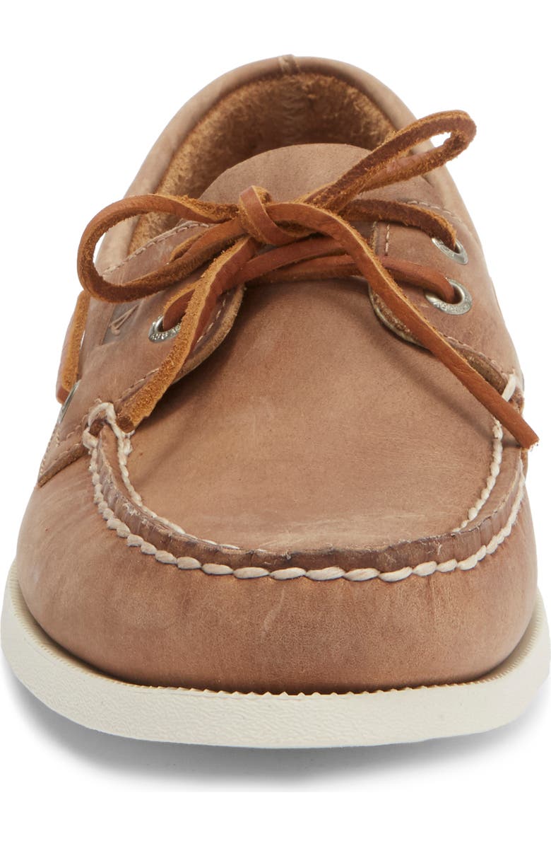 Sperry Authentic Original Two-Eyelet Boat Shoe, Alternate, color, Medium Beige