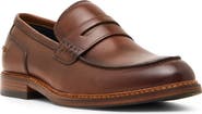 Steve Madden Eastin Leather Penny Loafer