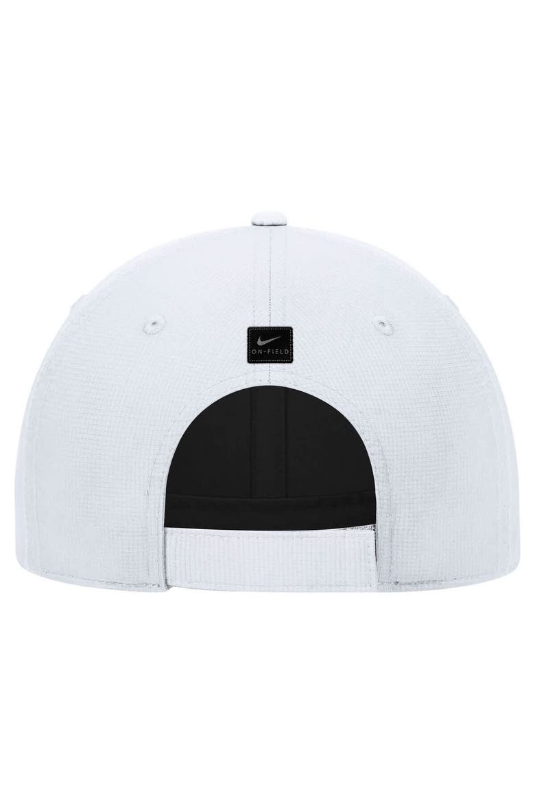 Men's Nike  White Oklahoma State Cowboys 2025 On-Field Club Performance Adjustable Hat, Alternate, color, White