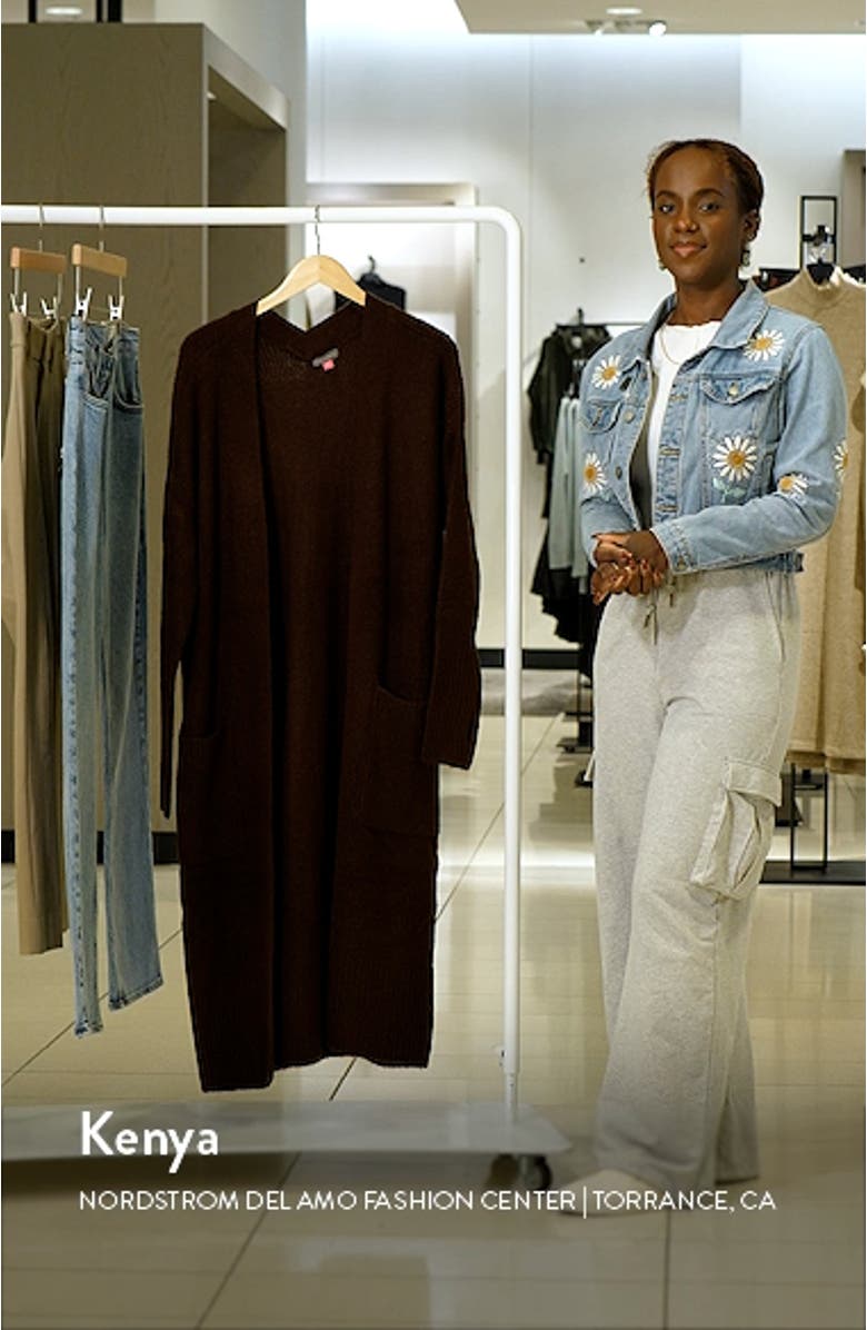 Longline Cozy Cardigan, sales video thumbnail