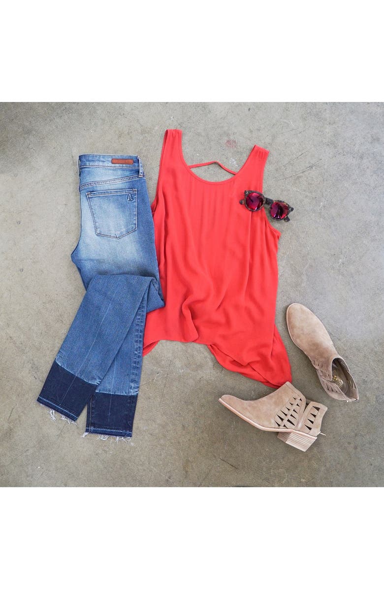 Vince Camuto 'Peera' Cutout Bootie, Alternate, color,