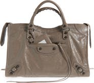 Balenciaga Medium Le City Leather Satchel