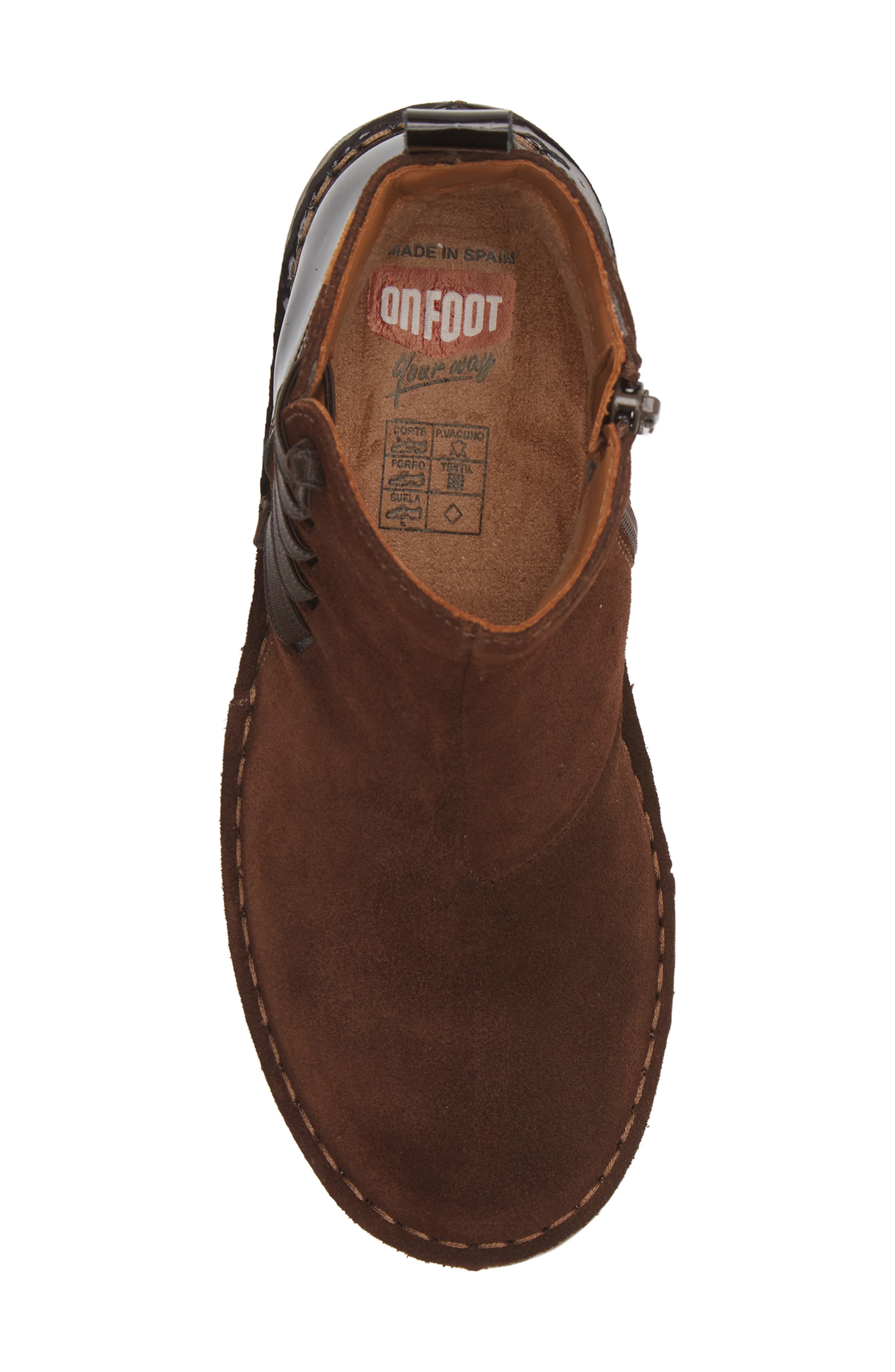 On Foot Zen Boot, Alternate, color, Brown