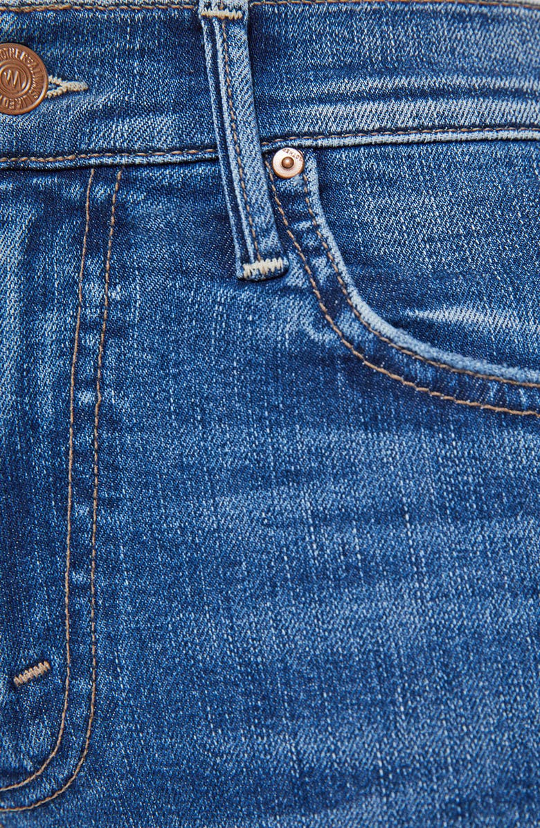 MOTHER Lil Insider Flood High Waist Bootcut Jeans, Alternate, color, Over The Top