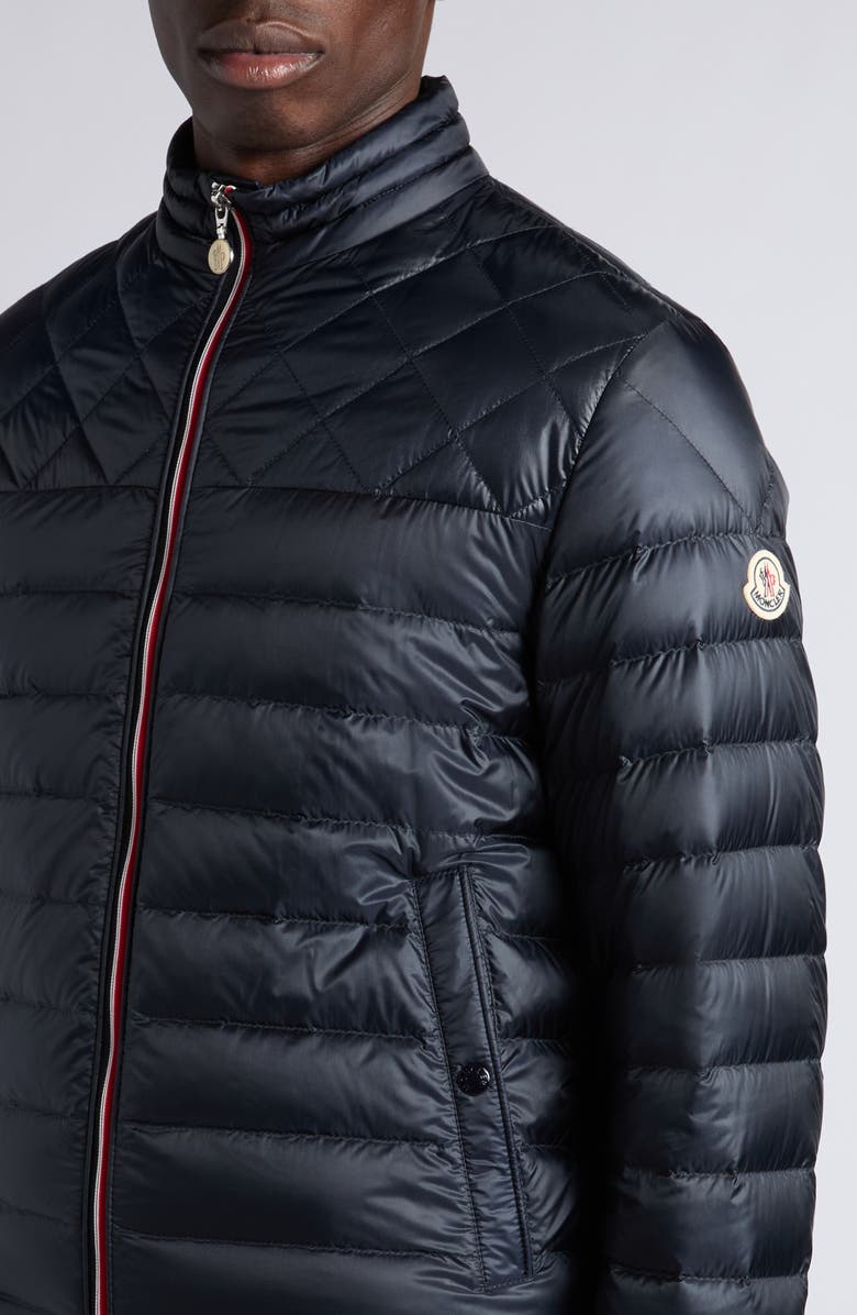 Moncler Benamou Down Jacket, Alternate, color, Obsidian Blue