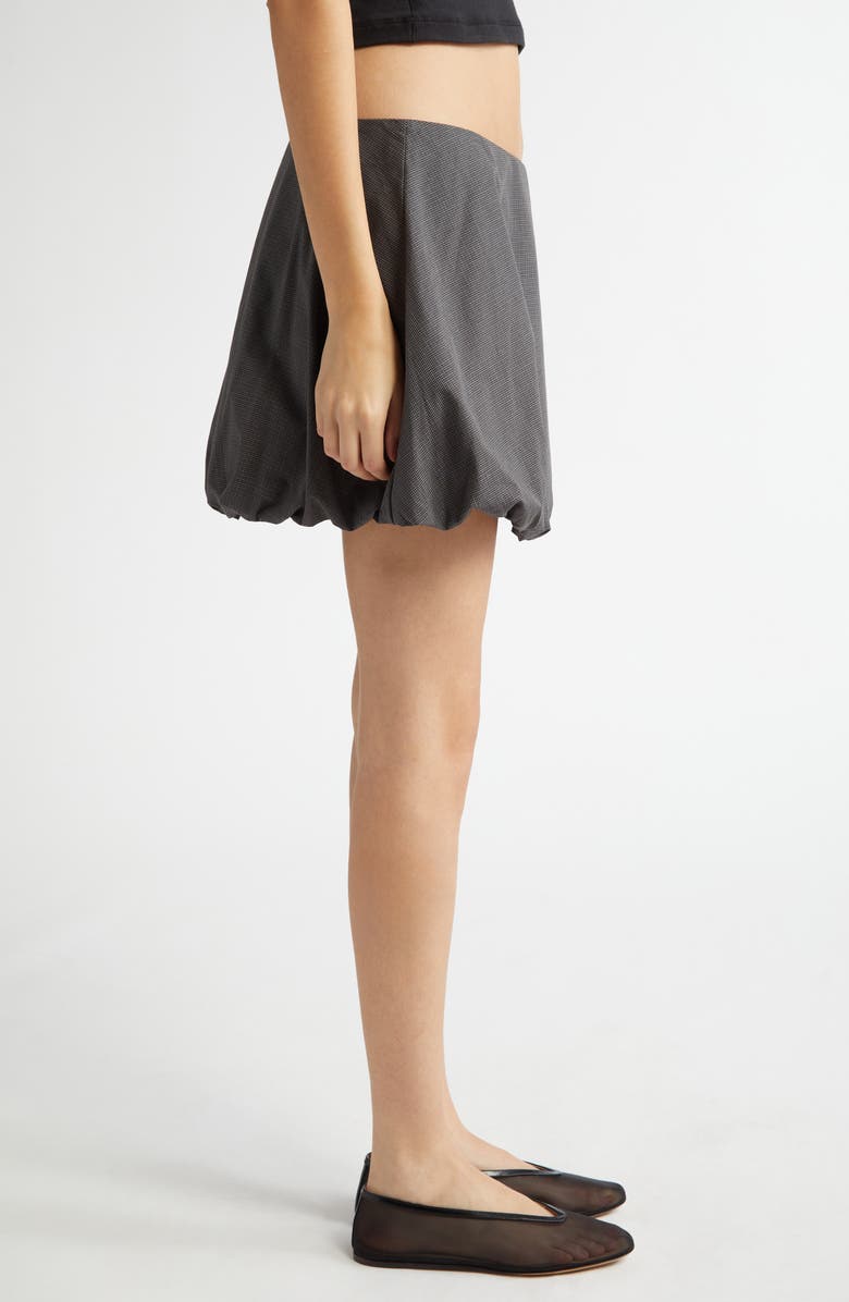 Paloma Wool Liv Check Organic Cotton Skirt, Alternate, color, Grey