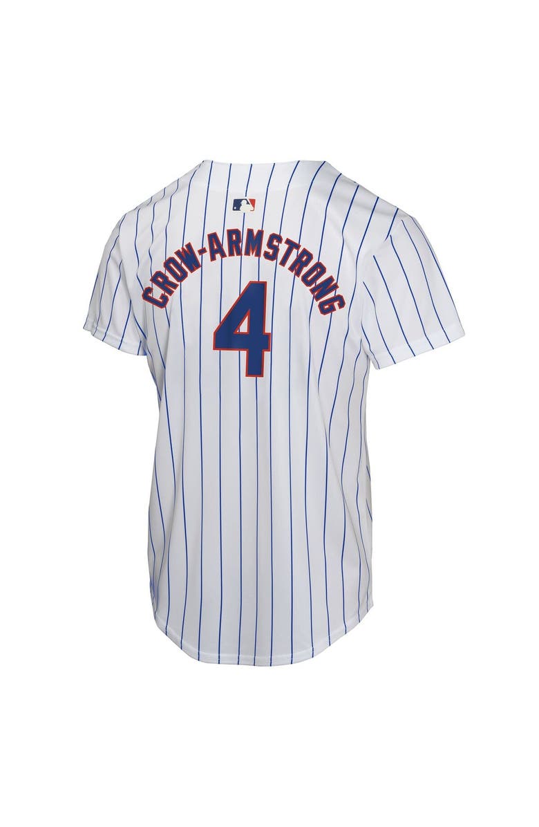 Nike Youth Nike Pete Crow-Armstrong White Chicago Cubs Home Game Player Jersey, Alternate, color, White