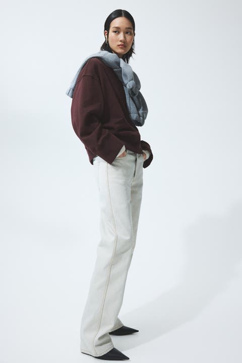 Oversized Cotton Sweatshirt