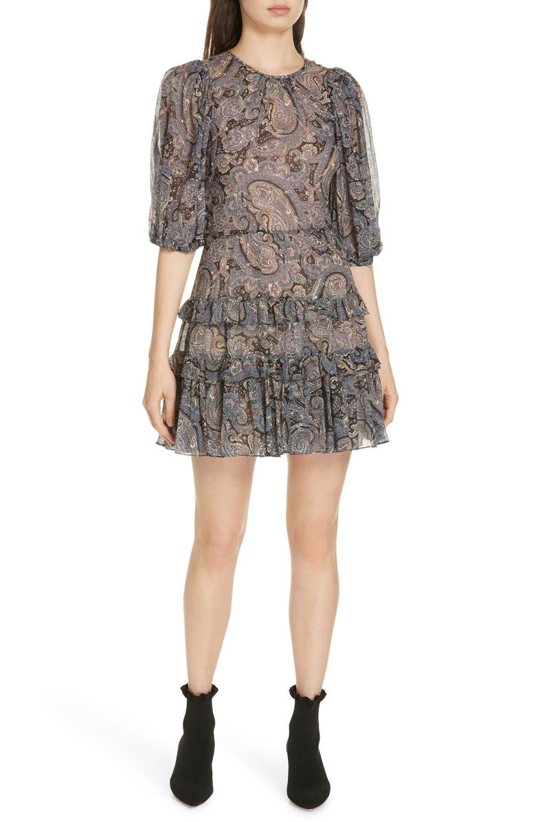 Rebecca Taylor Slene Paisley Dress, Main, color,