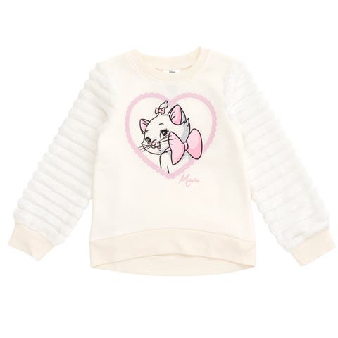 Faux Fur Pullover Sweatshirt (Toddler, Little Kid & Big Kid)