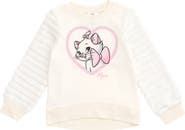 Disney Faux Fur Pullover Sweatshirt