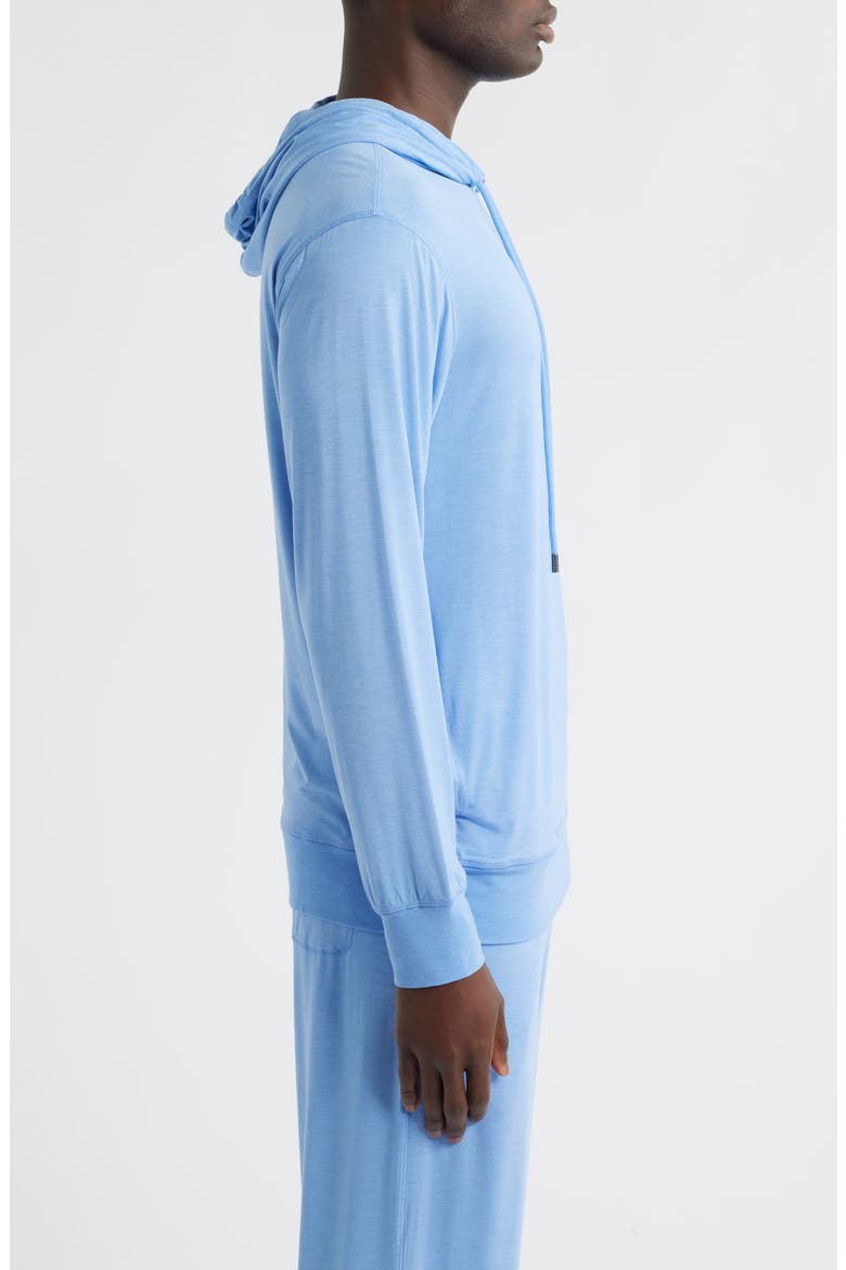 Sleek Pajama Hoodie, Alternate, color, WHISPER BLUE