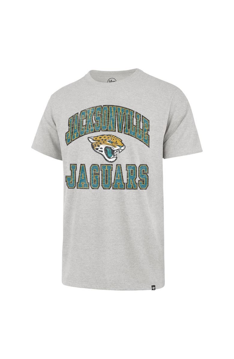 '47 Men's '47 Gray Jacksonville Jaguars Play Action Franklin T-Shirt, Alternate, color, Gray