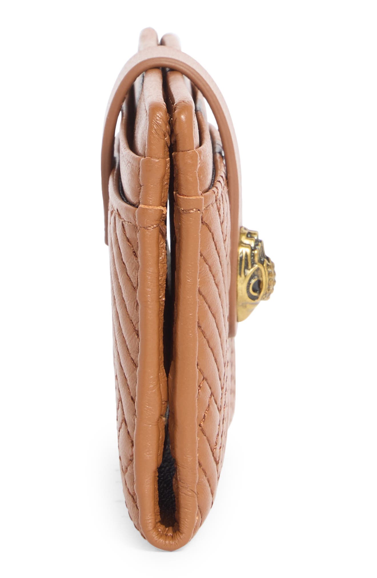 Kurt Geiger London Kensington Clutch, Alternate, color, Brown