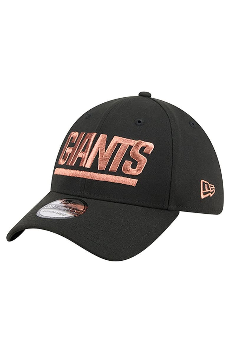 New Era Men
s New Era  Black New York Giants Empire 39THIRTY Flex Hat, Main, color, Black