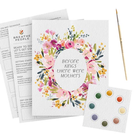 Before Kings, There Were Mothers - All-in-One Watercolor Kit