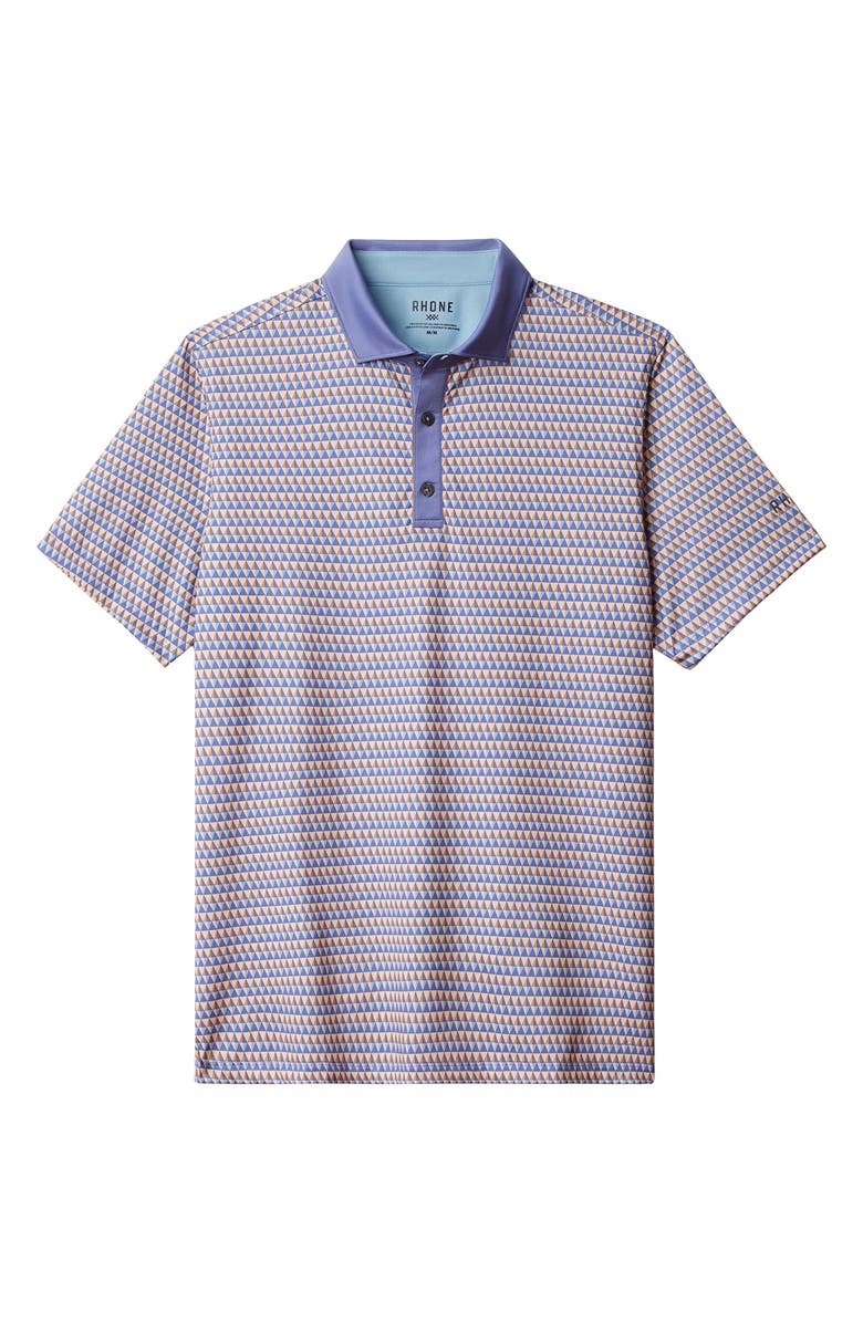 Rhone GoldFusion<sup>™</sup> UPF 50+ Golf Sport Polo, Alternate, color, Desert Mist Diamond Geo