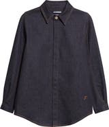 Jacquemus La Chemise Amelo de-Nîmes Denim Button-Up Shirt