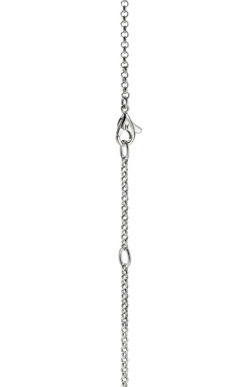 John Hardy Surf Silver Pendant Necklace In Sterling Silver