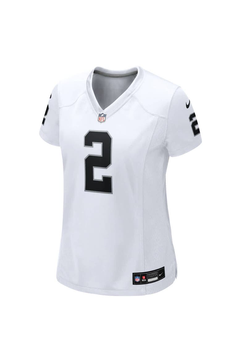 Women's Nike Ashton Jeanty  White Las Vegas Raiders  Game Jersey, Alternate, color, White