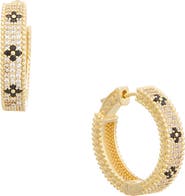 Juvell Cubic Zirconia Huggie Hoop Earrings