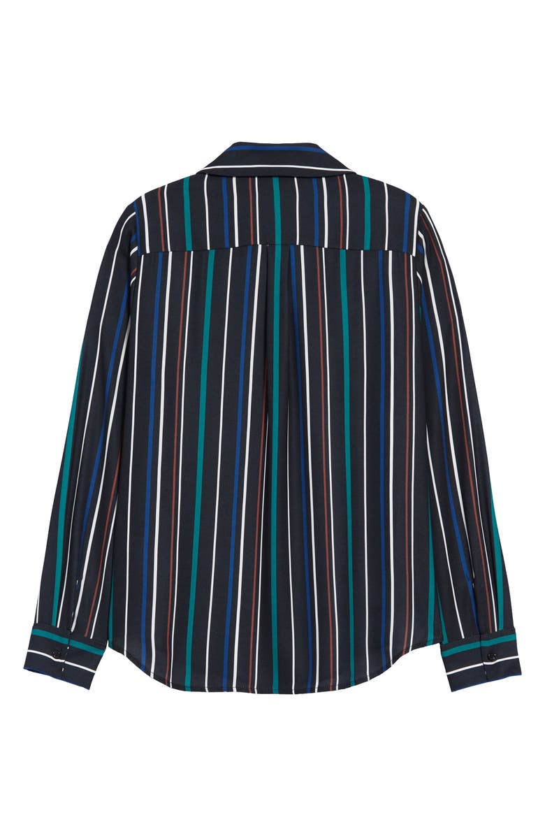 Halogen<sup>®</sup> Hidden Button Long Sleeve Blouse, Alternate, color,