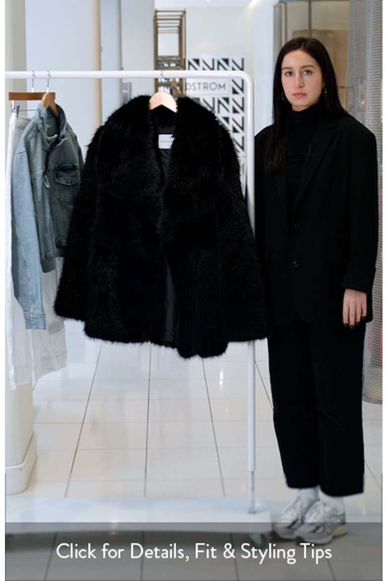 AZALEA WANG Old Hollywood Faux Fur Jacket (Women) | Nordstrom