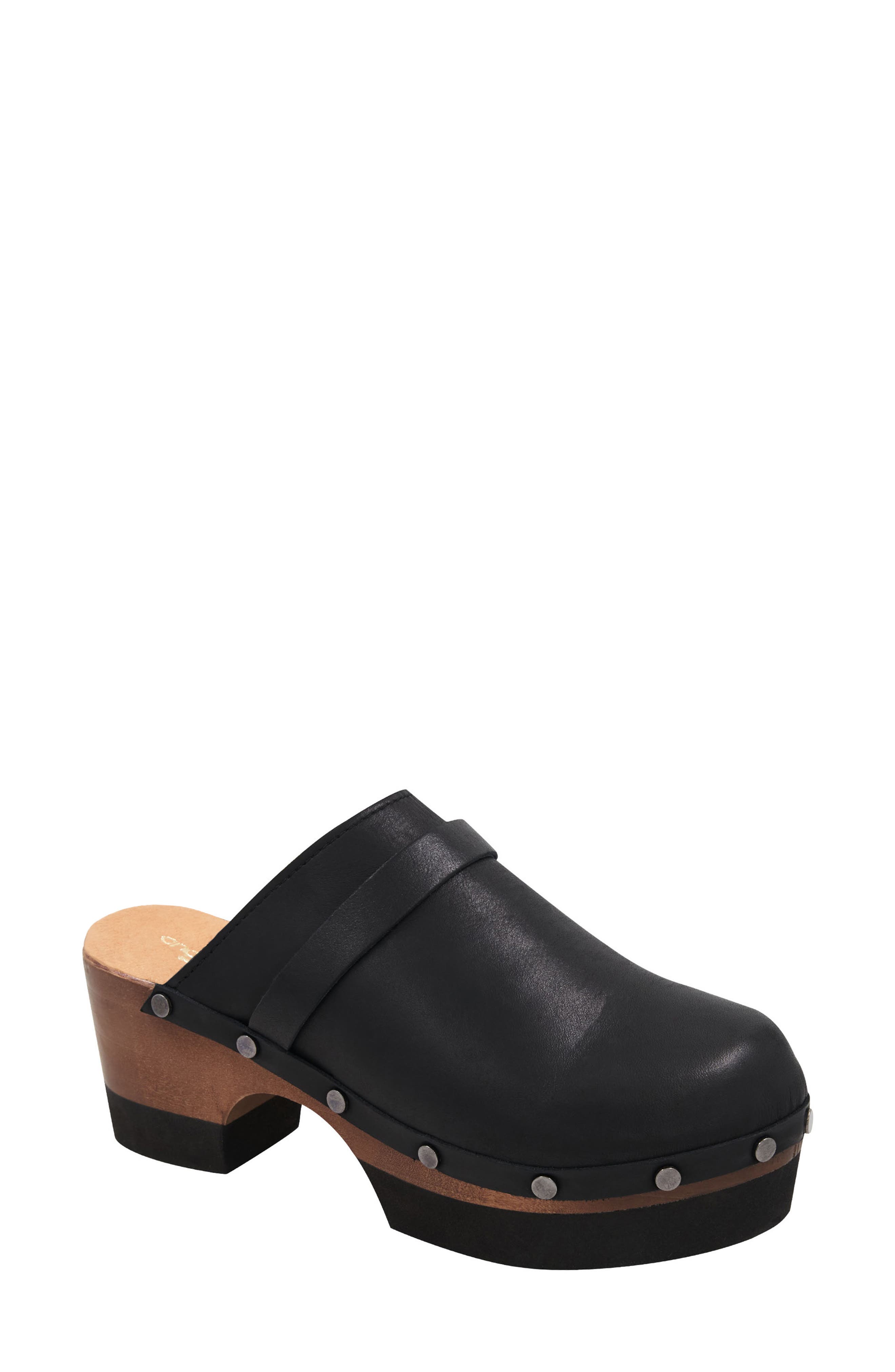 André Assous Olivia Stud Clog, Main, color, 