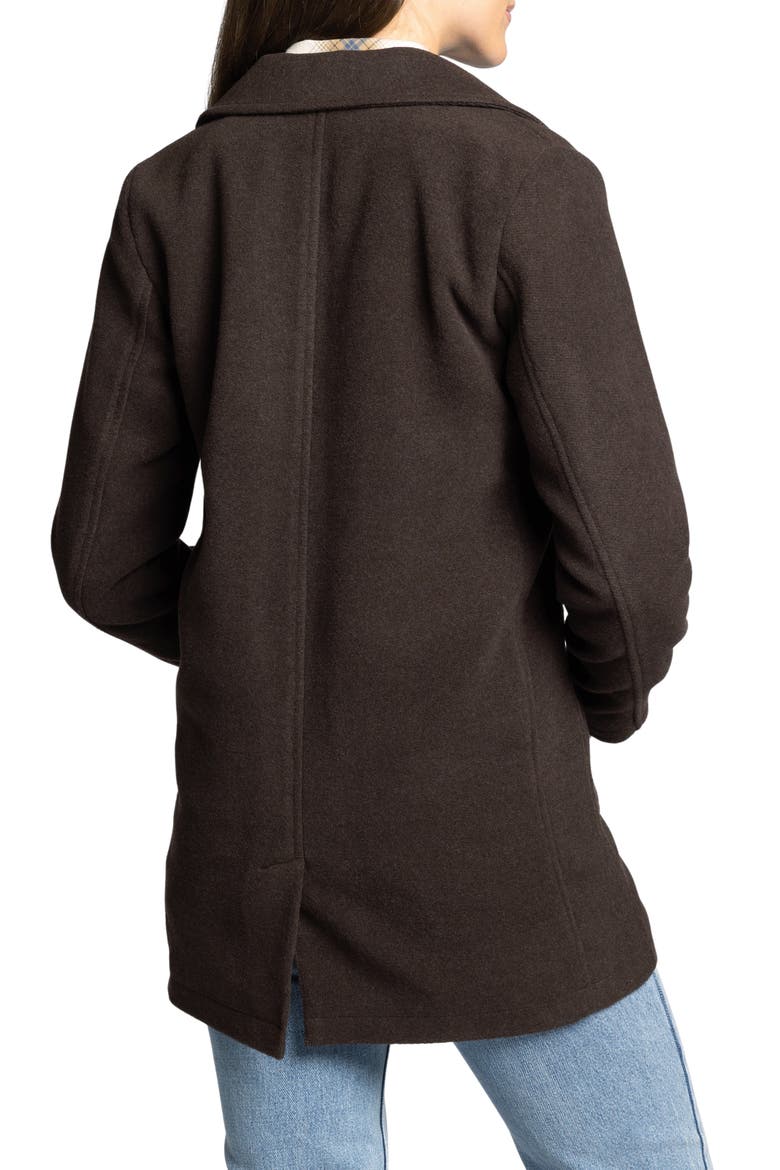 Willa Coat, Alternate, color, COFFEE BEAN