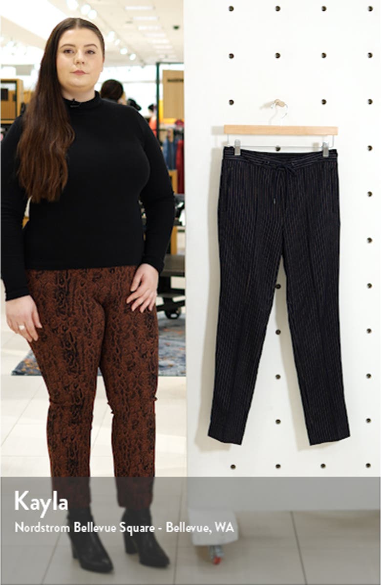 Peanut Pinstripe Jogger Pants, sales video thumbnail